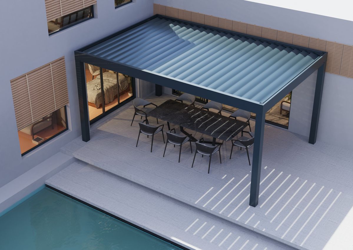 Pergola Rettangolare da Giardi - Outdoor Furniture Metal recensione e prezzo